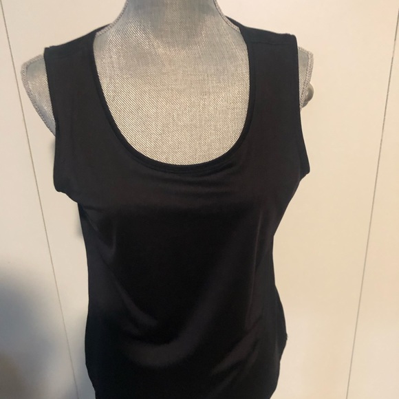 🕚 DANA BUCHMAN TANK TOP BLACK  SIZE MED - Picture 7 of 7